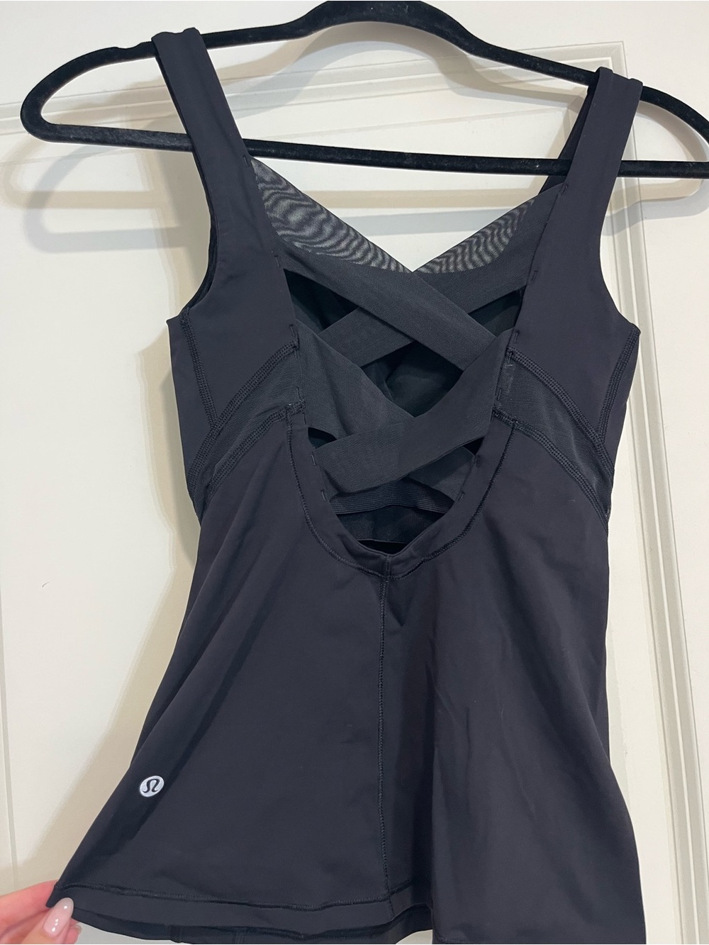 Lululemon Black Strappy Athletic Tank - Picture 4 of 8